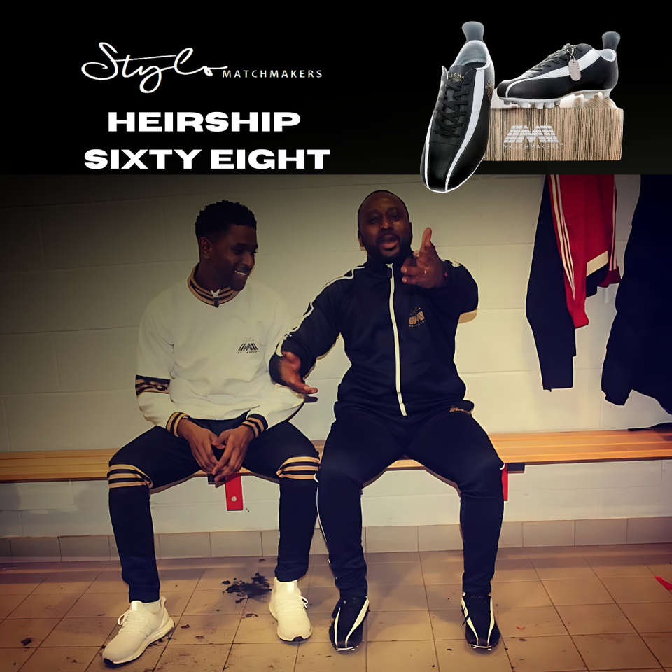 Best Stylo Matchmakers Leather Retro Football Boots eBay