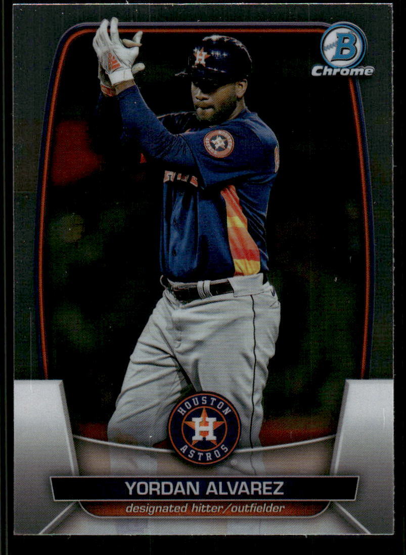 2020 Bowman Chrome #25 Yordan Alvarez