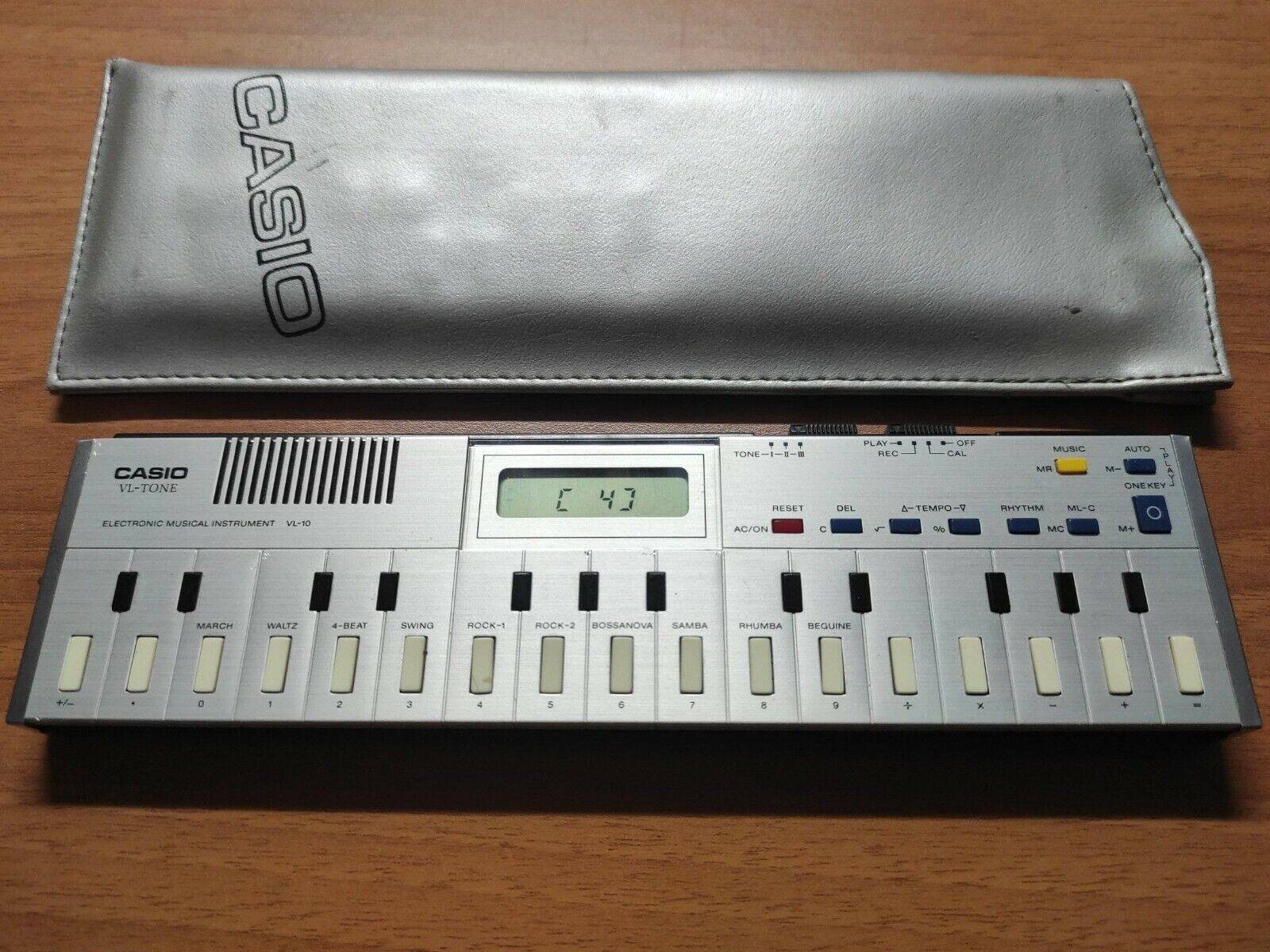 Vintage 1980s Casio Vl-Tone VL10 Electronic Keyboard Computer