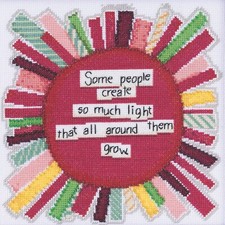 So Much Light Beaded Cross Stitch Kit Curly Girl 2022 Mill Hill CG302214