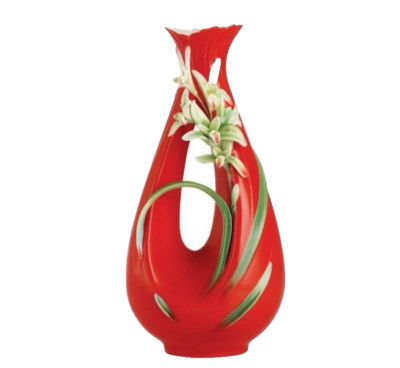 Franz Faber Cymbidum Vase FZ03036 Happy Shen Yong 2013 Privilege Club