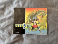 Hydlide Nintendo NES Manual Only  Instruction Booklet