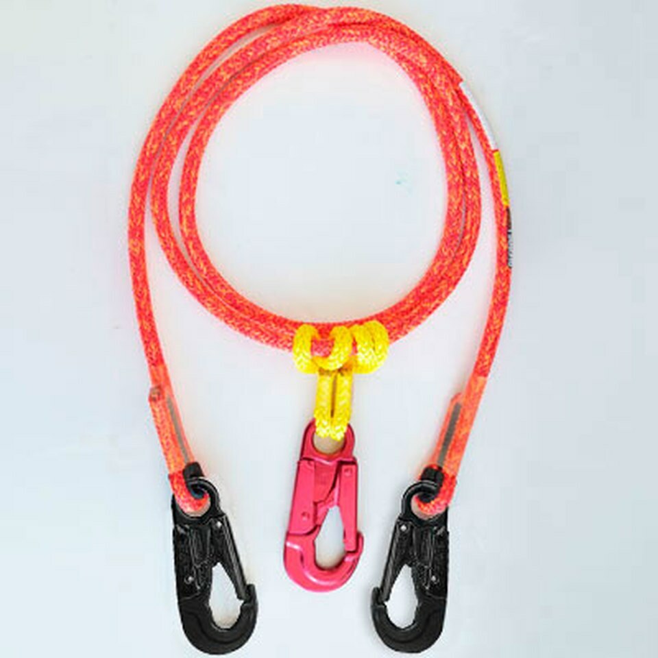 2 In 1 Lanyard 12ft Long Lightning Red, Rope Logic 16 Strand Lightning ...