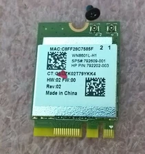 HP 15-AF131DX 15-AC 15-AY 15-BA Wireless Wi-Fi Card RTL8188EE 792609-005