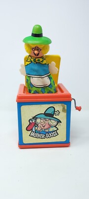 Vintage Jack in The Box 1976 Mattel Jack in the Music Box