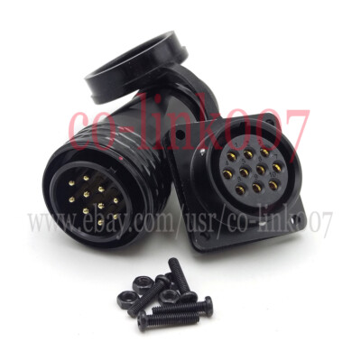 WEIPU SA28 10Pin Panel Mount Electrical Wire Connector,Aviation Plug and Socket