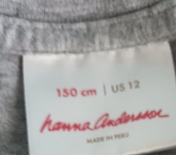 Camiseta Hanna Andersson Niños Espacio Exterior Galaxia Gris Manga Corta Talla 12 Foto 4 de 4