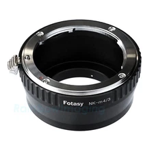 Nikon F lens to Micro 4/3 M43 Mount Adapter Ring Panasonic GX2 GX1 GF6 GF7 GF8