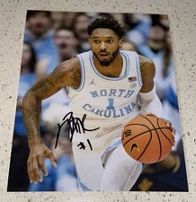 LEAKY BLACK SIGNED 8X10 PHOTO NORTH CAROLINA TAR HEELS BASKETBALL UNC AUTOGRAPH
