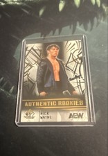 2025 Sp Game Used Aew - Authentic Rookies Nick Wayne #87