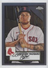 2021 Topps Chrome Platinum Anniversary Christian Vazquez #463 v6g