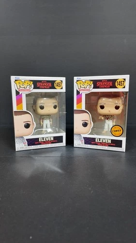 Funko Pop! Television #1457; Stranger Things; Eleven; Bundle With Chase