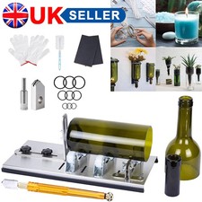Glass Bottle Cutter Kit Adjustable Sizes 5 Wheels Round Glassbottle Cutting Tool