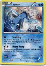 2014 Pokemon Lapras 35/146 Holo R XY Base Set LP