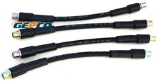 4x Bremsschlauch Bremsschläuche Vorne Links Rechts für Audi 90 Coupe Cabriolet