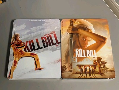 BRAND NEW  *KILL BILL Vol.  1 & 2* 4K ULTRA HD BLU-RAY BOTH W/SLIPCOVERS