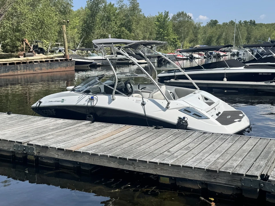 LAKE 2011 Seadoo Challenger 180 215hp LOW HRS Sea-Doo MUST SELL speedster - Image 2 of 4