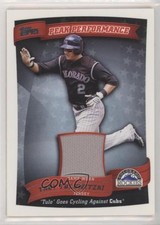 2010 Topps Peak Performance Relics Troy Tulowitzki #PPR-TT 3f2