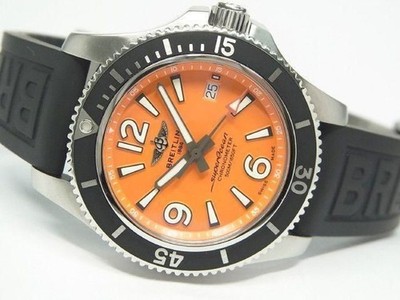 BREITLING Superocean Automatic 42 orange Dial MensA17366D71O1S2(A17366)