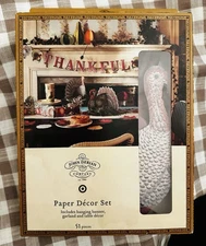 John Derian Company Target Paper Decor Banner Set 2023 New In box!