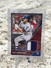 2026 Topps Series 1 Alex Freeland Major League Material Relic RC Black #/10