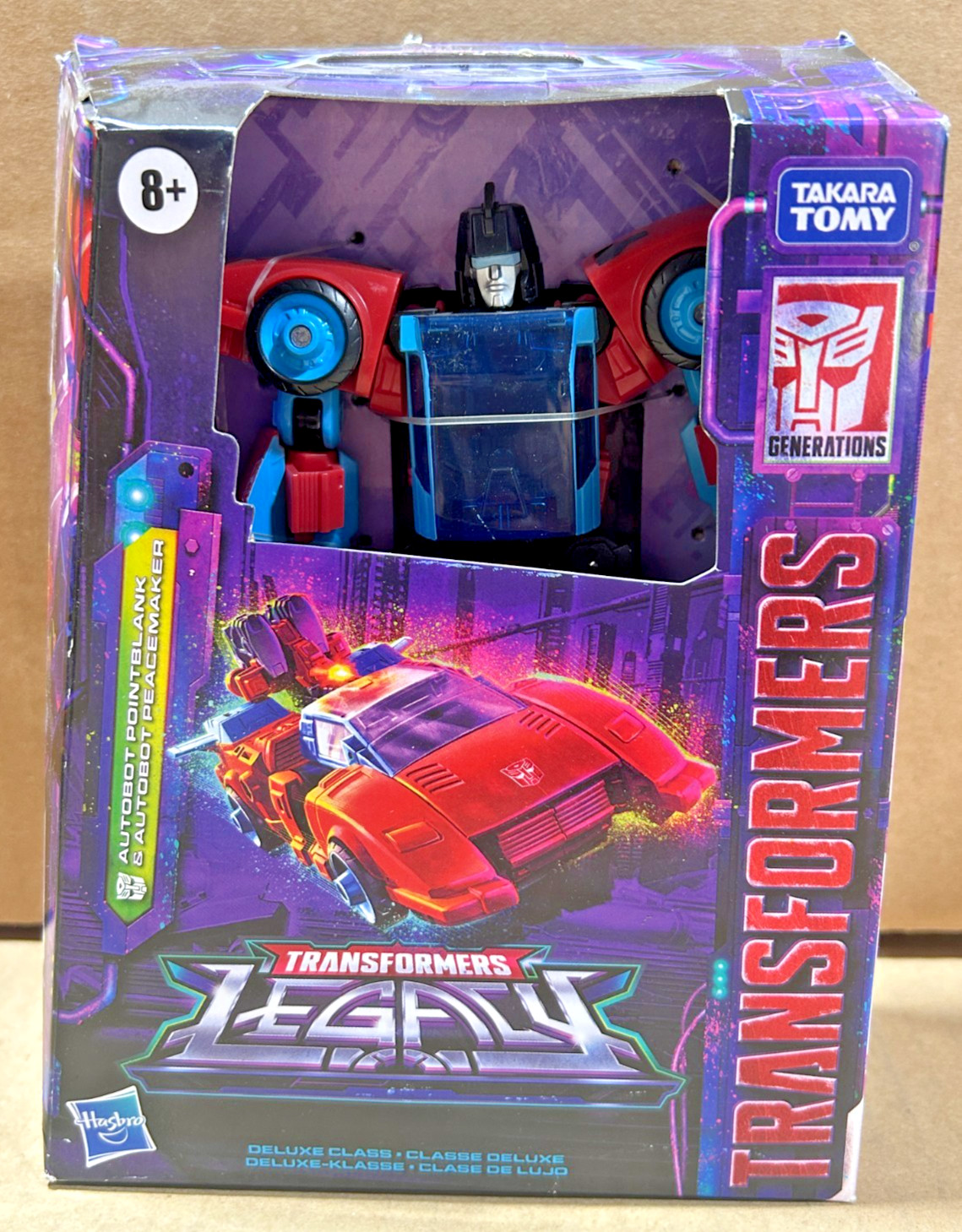 Hasbro Transformers Pointblank & Autobot Peacemaker 5.5 in Action Figure - F3035