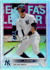 2022 Topps Chrome Aaron Judge Refractor #99