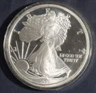 2000 ONE POUND EAGLE  12 TROY OZ .999 PURE SILVER "SIGMA TESTED" LOT 101136