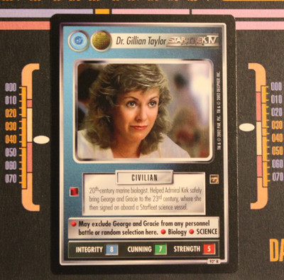 Star Trek CCG - The Motion Pictures - Dr. Gillian Taylor - 92*R+ (FED)