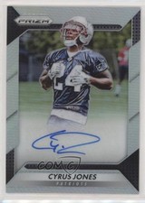 2016 Panini Prizm Rookie Auto Silver Prizm Cyrus Jones #RA-CJN Auto 9su