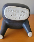 Trader Vic’s "Suffering Bastard" Black TIKI Decanter — photo 4