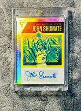 John Shumate 2020 Flux Basketball Silver Holo Prizm Auto