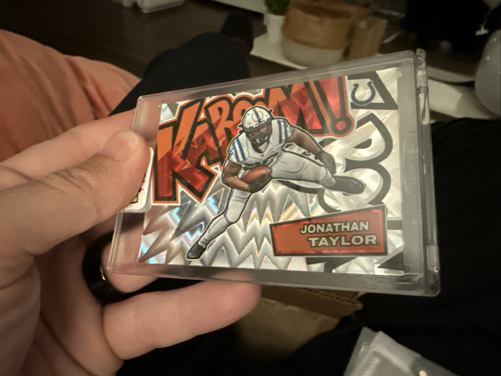 2022 Panini Absolute Jonathan Taylor Kaboom! Horizontal #KH4 Colts Mint