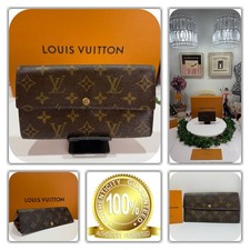 ICONIC LOUIS VUITTON MONOGRAM LONG WALLET 