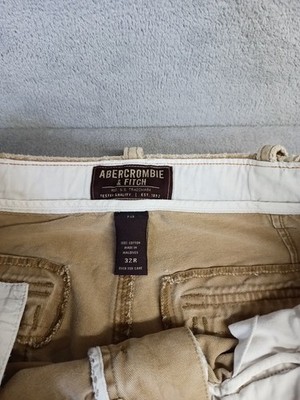 Abercrombie & Fitch Khaki Pants Mens 32x30 Tan AF92 Vintage