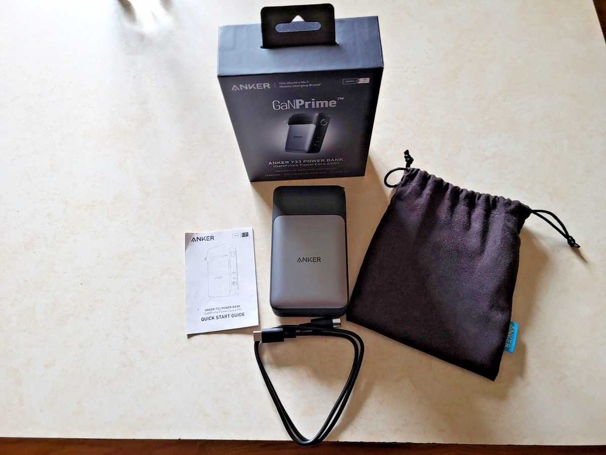 Anker 733 Power Bank GaNPrime PowerCore 65W 10000mAh open box | eBay Anker 733 Power Bank GaNPrime PowerCore 65W 10000mAh open box | eBay