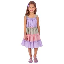 Jona Michelle Kids' Summer Dress Knee Length Dress