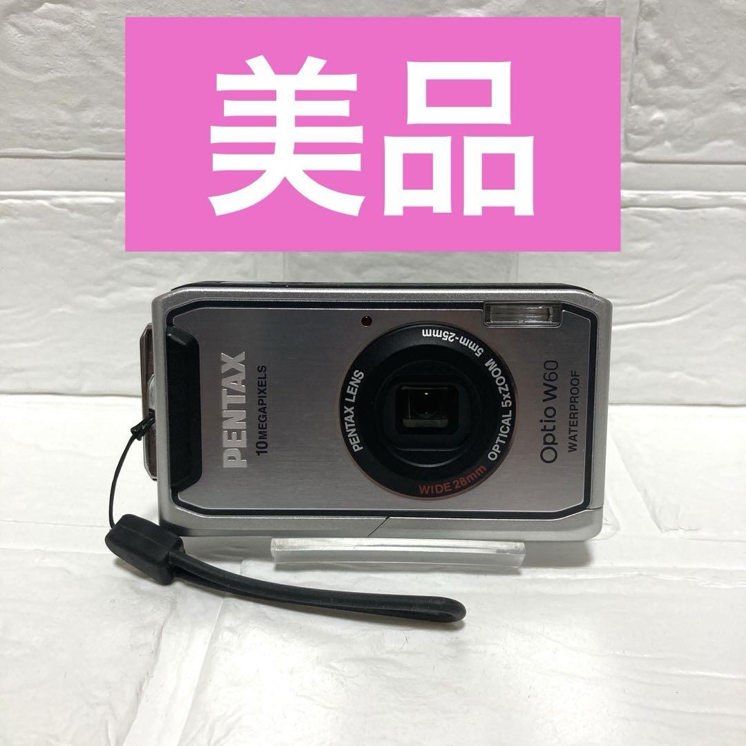 PENTAX Optio W OPTIO W60 SILVER① Amazon.com : Pentax Optio W60 10 MP Waterproof Digital