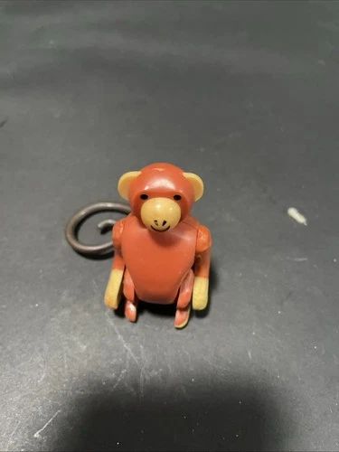 Vintage Fisher-Price Circus Train Monkey Figure🔥