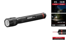  G26 415 Lumen Bulls-Eye Spot Beam LED Flashlight, Batteries Included Black