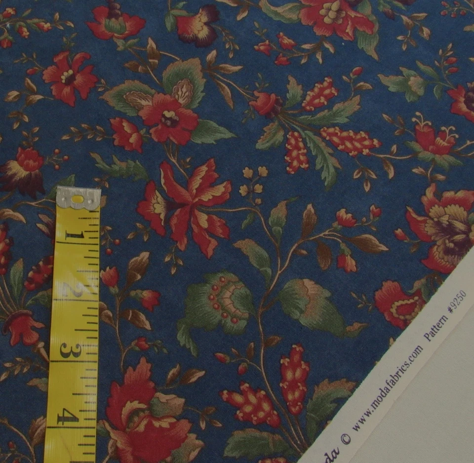 5/8 yd WILDFLOWER SERENADE II #9250 Kansas City Troubles MODA Quilting Fabric - Image 3 of 3
