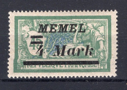 Memel 91II ABART ** MNH MINT BPP (81717