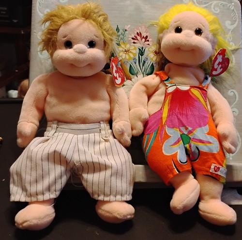  4 Ty Beanie Kids Dolls  Girls & Boys  With Tags 