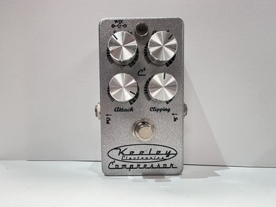 Keeley Electronics C4 Compressor Guitar Effects Pedal for Electric & Bass Guitar