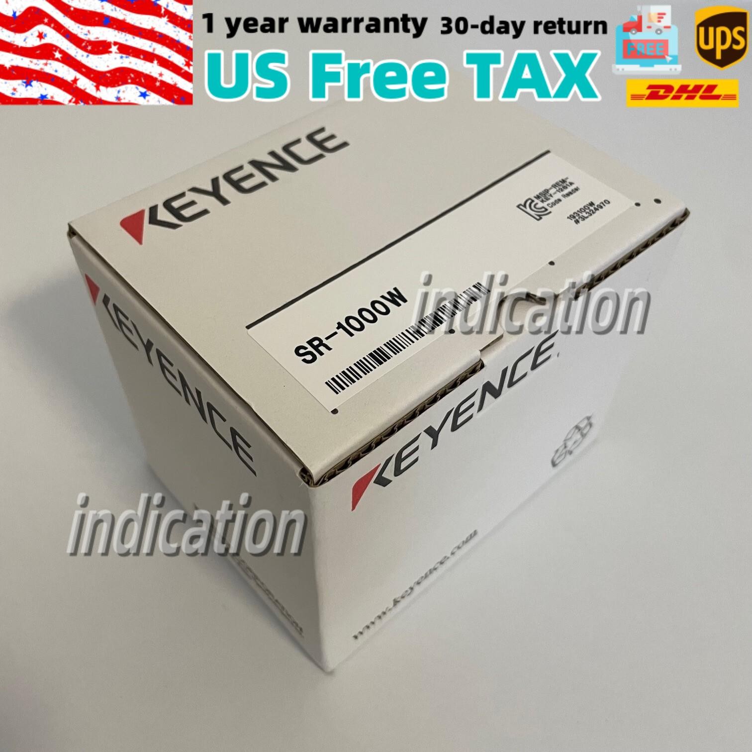 KEYENCE SR-1000W Autofocus 1D/2D Wide Field Code Reader  US Free TAX