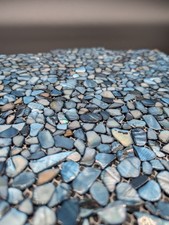 5 Pc Mosaic TileNatural Pebble , Backsplash Tile, Bathroom Tile 12"X12".