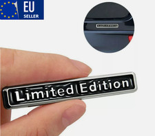 Car Sticker Plating Metal 3D LIMITED EDITION Emblem Badge Decal Accessories EU