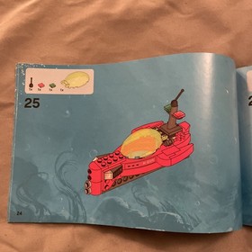 LEGO Atlantis: Seabed Scavenger 8059 Instruction Manual Booklet ONLY