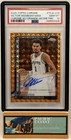 2025-26 Topps Chrome- VICTOR WEMBANYAMA #TCA-VW- Orange Geo Auto- 21/25- PSA 10
