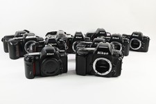 Lot of Nikon Auto Focus SLR Cameras, Untested for Parts Repair G982
